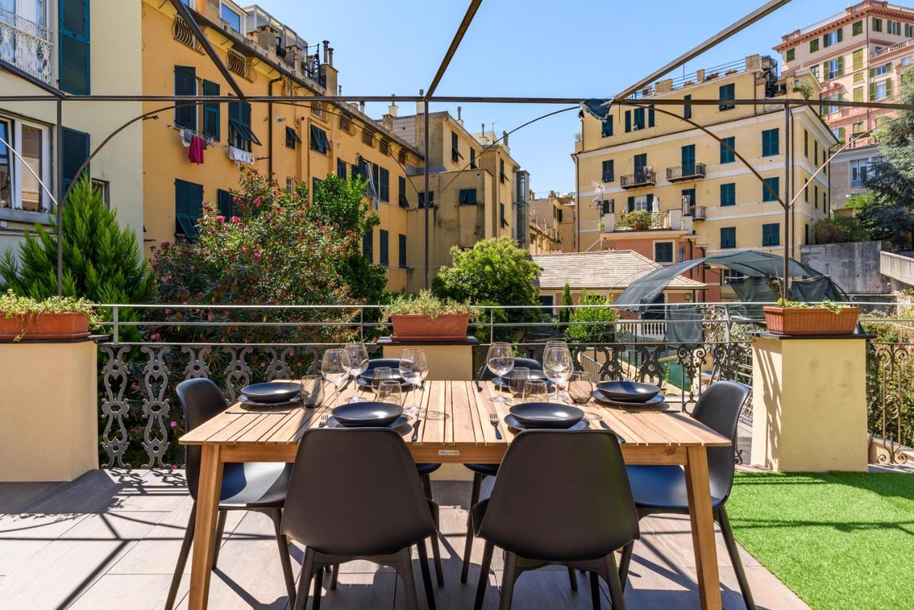 Esclusivo 130 Mq + Terrazzo Via San Vincenzo Apartment Genova Exterior foto